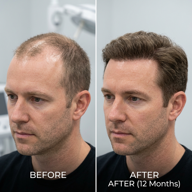 Hair Transplant Simulation